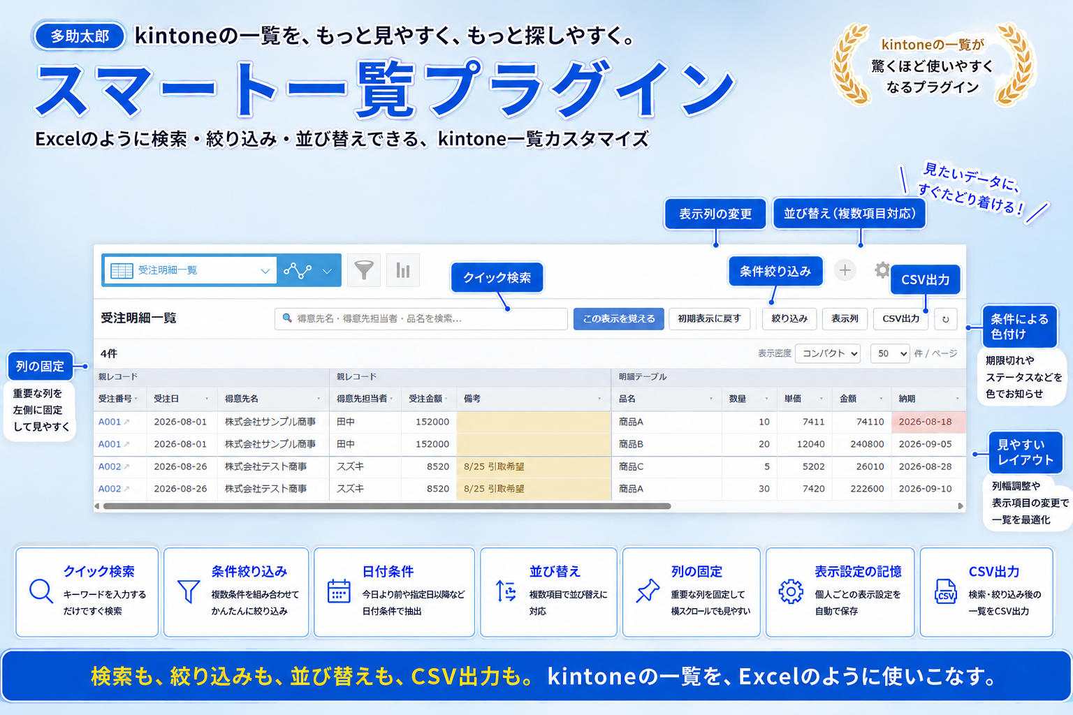 スマート一覧プラグイン